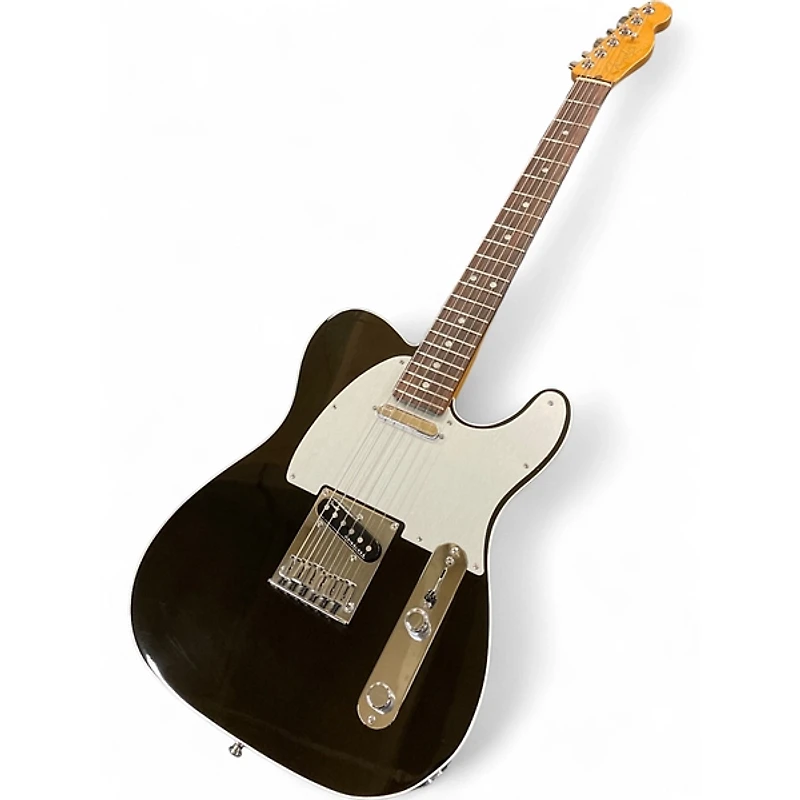 Used Fender American Ultra II Telecaster Metallic Green Solid Body Electric Guitar