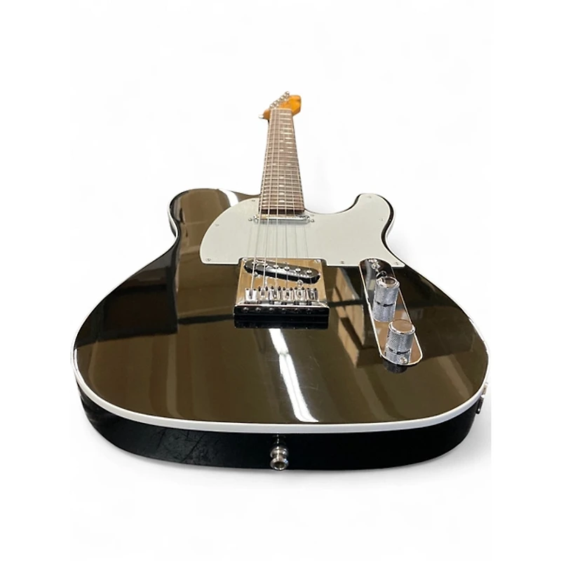 Used Fender American Ultra II Telecaster Metallic Green Solid Body Electric Guitar