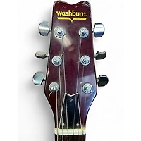 Used Washburn Raven Maroon Solid Body Electric Guitar