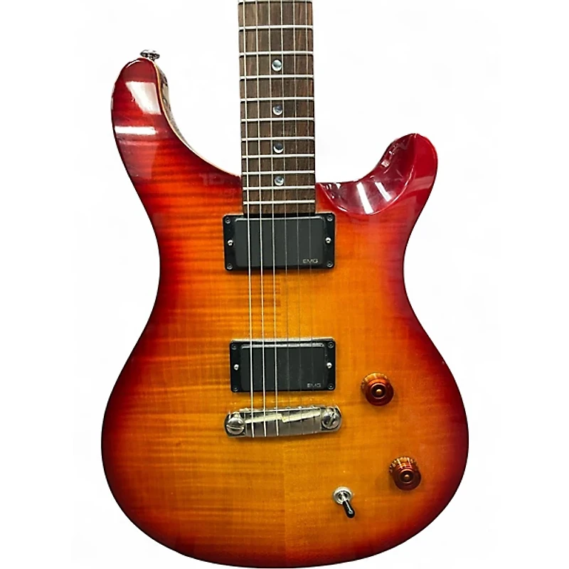 Used PRS SE Custom 22 Cherry Sunburst Solid Body Electric Guitar