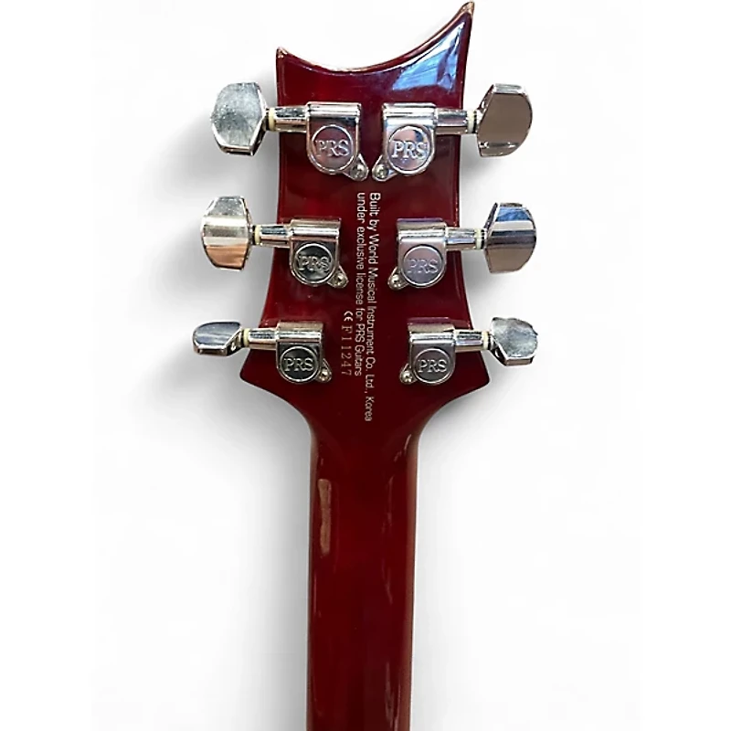 Used PRS SE Custom 22 Cherry Sunburst Solid Body Electric Guitar