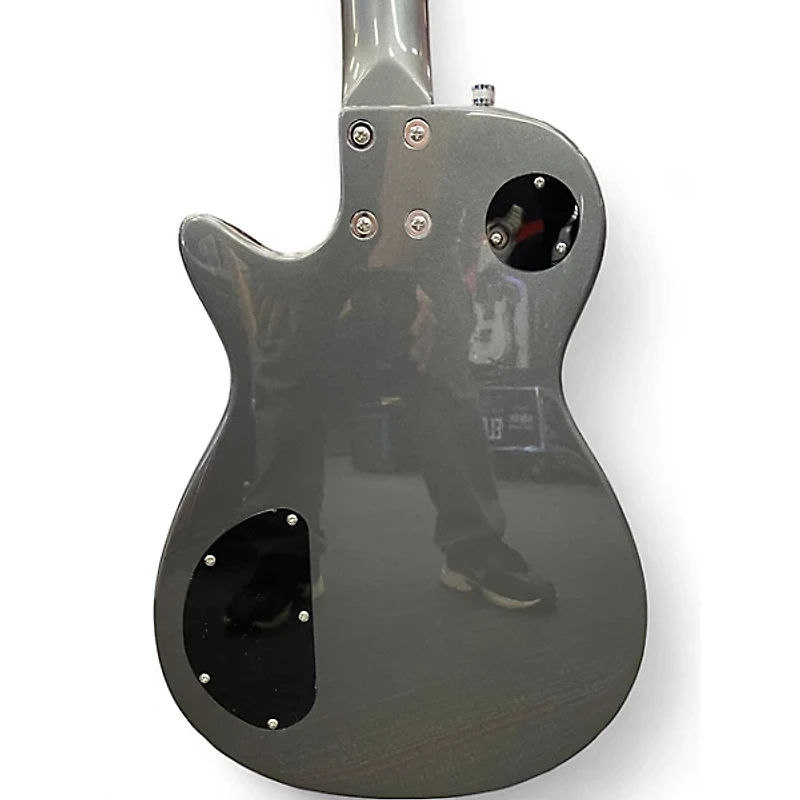 Used Gretsch Guitars G5260 Electromatic Jet Baritone Metallic Grey Baritone Guitars