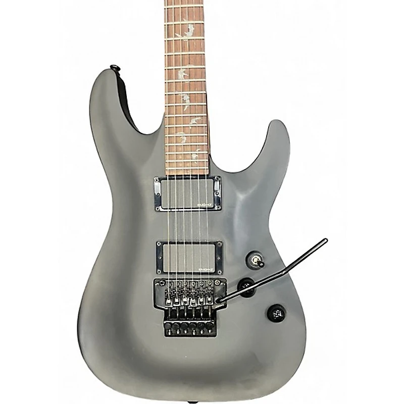 Used Schecter Guitar Research DIAMOND SERIES DAIMEN FR Satin Black Solid Body Electric Guitar