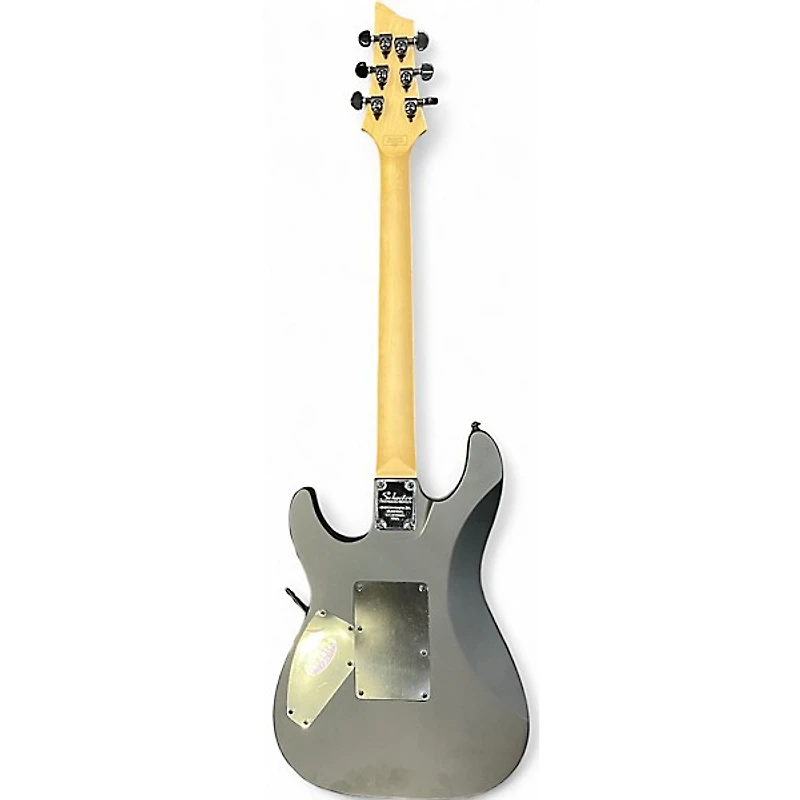 Used Schecter Guitar Research DIAMOND SERIES DAIMEN FR Satin Black Solid Body Electric Guitar