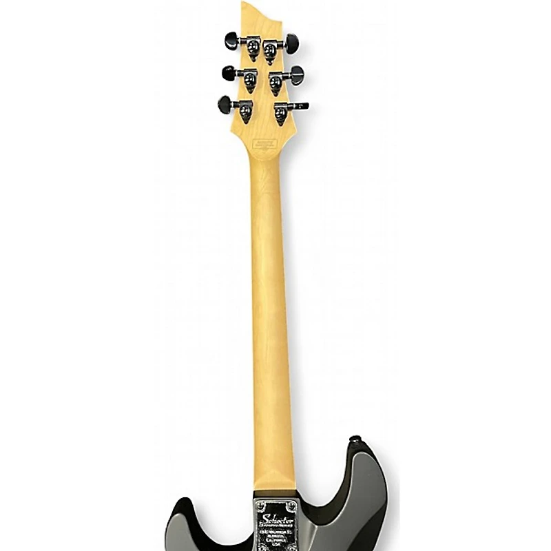 Used Schecter Guitar Research DIAMOND SERIES DAIMEN FR Satin Black Solid Body Electric Guitar