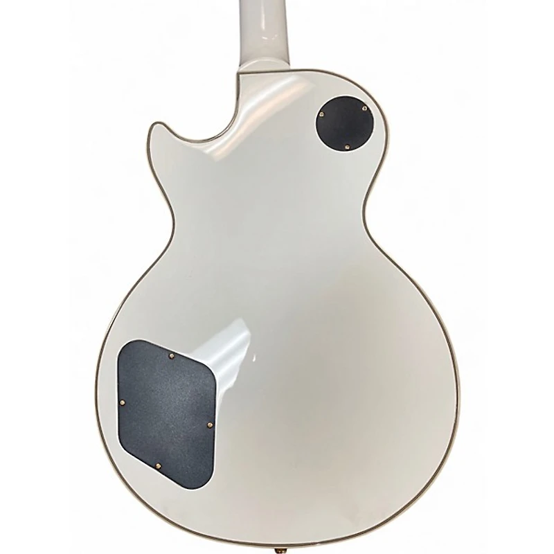 Used Epiphone Les Paul Custom White Solid Body Electric Guitar