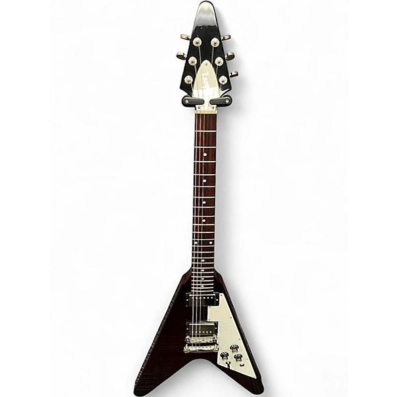 Used 2018 Gibson Flying V Worn Cherry Solid Body Electric Guitar