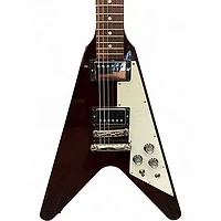 Used 2018 Gibson Flying V Worn Cherry Solid Body Electric Guitar