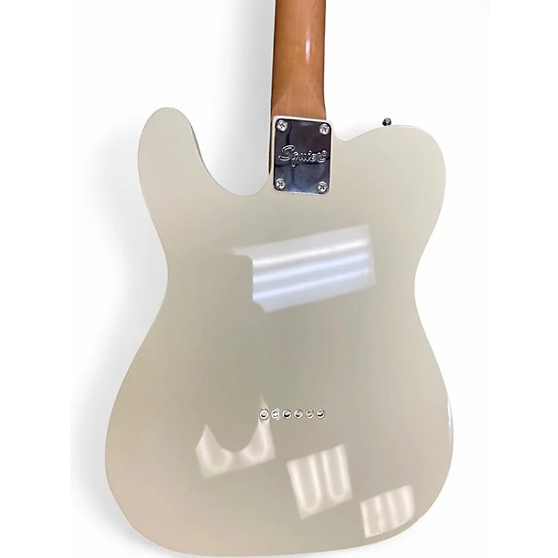 Used Squier Classic Vibe 70s Thinline Telecaster White Hollow Body Electric Guitar