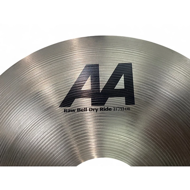 Used SABIAN 21in AAX Raw Bell Dry Ride Cymbal