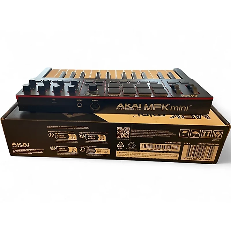 Used Akai Professional MPK MINI IV MIDI Controller