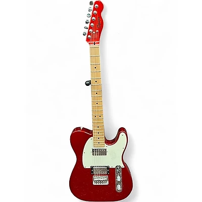 Used Squier Contemporary Telecaster® HH Metallic Red Solid Body Electric Guitar