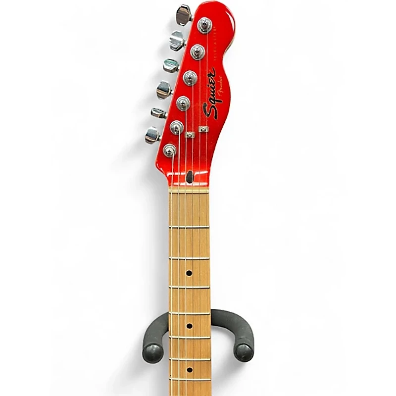 Used Squier Contemporary Telecaster® HH Metallic Red Solid Body Electric Guitar