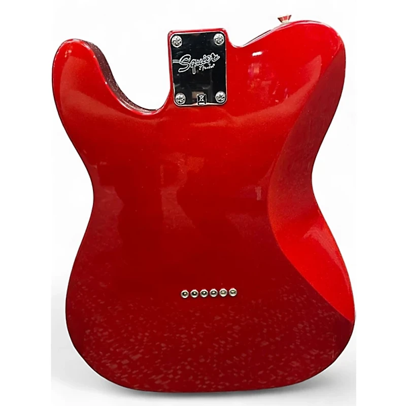 Used Squier Contemporary Telecaster® HH Metallic Red Solid Body Electric Guitar