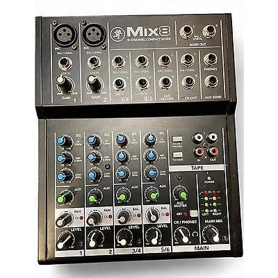 Used Mackie MIX8 Unpowered Mixer