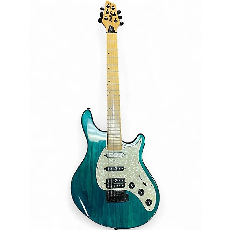 Used Washburn bt9 Emerald Green Solid Body Electric Guitar