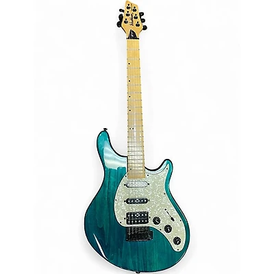 Used Washburn bt9 Emerald Green Solid Body Electric Guitar