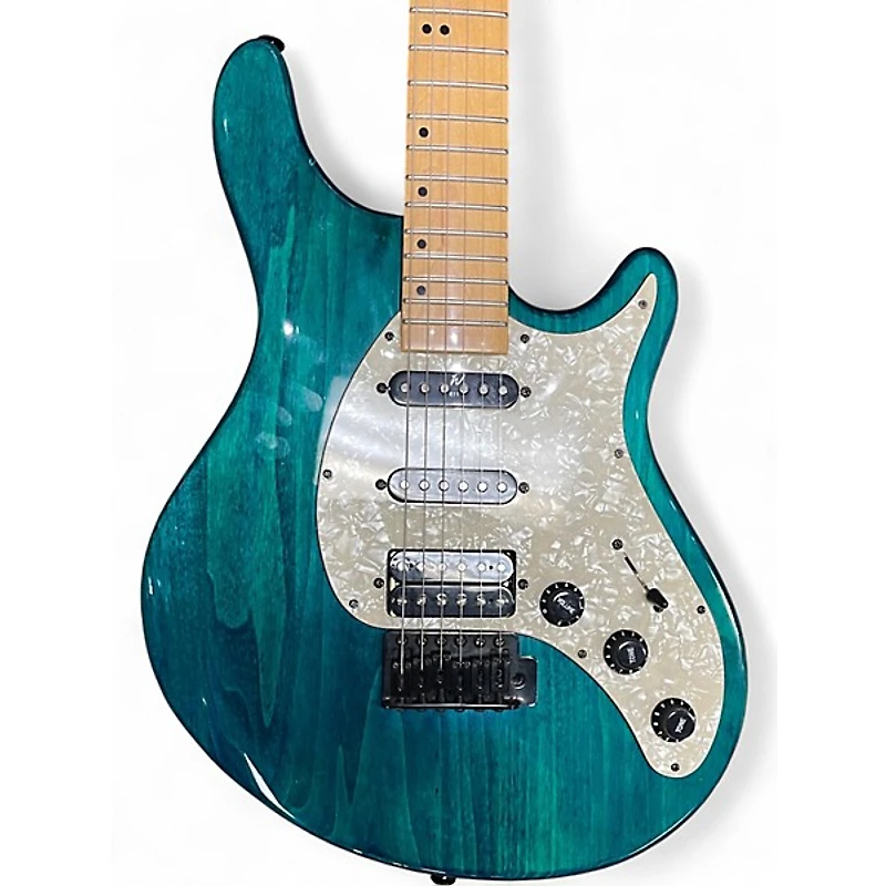 Used Washburn bt9 Emerald Green Solid Body Electric Guitar