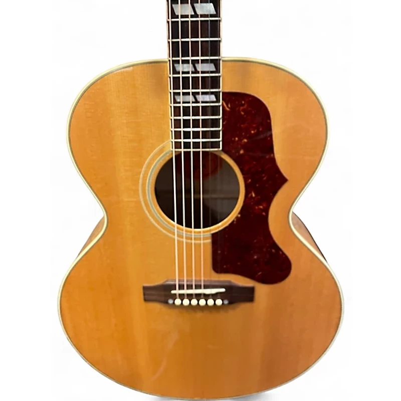 Used Gibson J185 Natural Acoustic Guitar