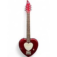 Used Daisy Rock Debutante Heartbreaker Short Scale Red Electric Guitar