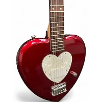 Used Daisy Rock Debutante Heartbreaker Short Scale Red Electric Guitar