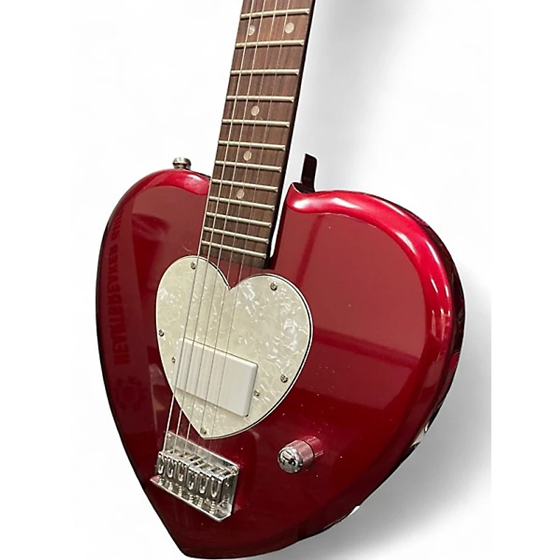 Used Daisy Rock Debutante Heartbreaker Short Scale Red Electric Guitar