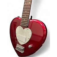 Used Daisy Rock Debutante Heartbreaker Short Scale Red Electric Guitar