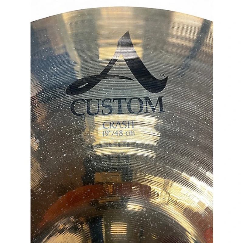 Used Zildjian 19in A Custom Cymbal