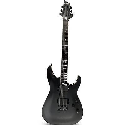 Used Schecter Guitar Research C1 SLS Elite Evil Twin Black Solid Body Electric Guitar