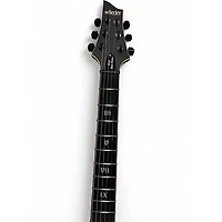 Used Schecter Guitar Research C1 SLS Elite Evil Twin Black Solid Body Electric Guitar