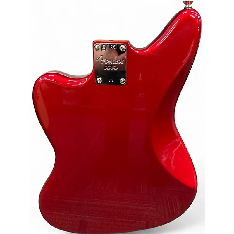 Used Fender American Professional Jaguar Candy Apple Red Solid Body Electric Guitar