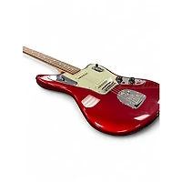 Used Fender American Professional Jaguar Candy Apple Red Solid Body Electric Guitar