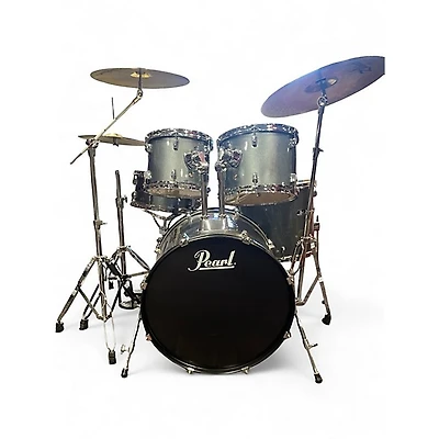 Used Pearl 5 Piece Roadshow Blue Sapphire Drum Kit