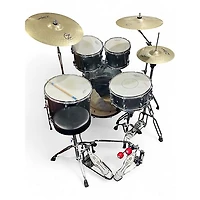 Used Pearl 5 Piece Roadshow Blue Sapphire Drum Kit