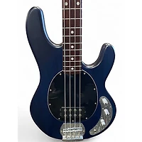Used Sterling by Music Man STING RAY BLUE Electric Bass Guitar