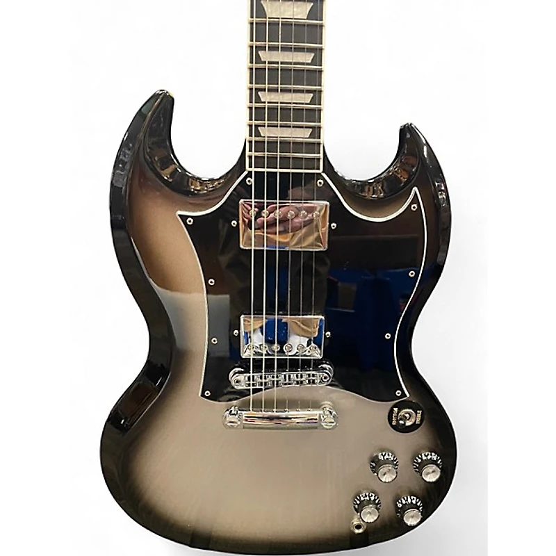 Used Gibson SG Silverburst Solid Body Electric Guitar