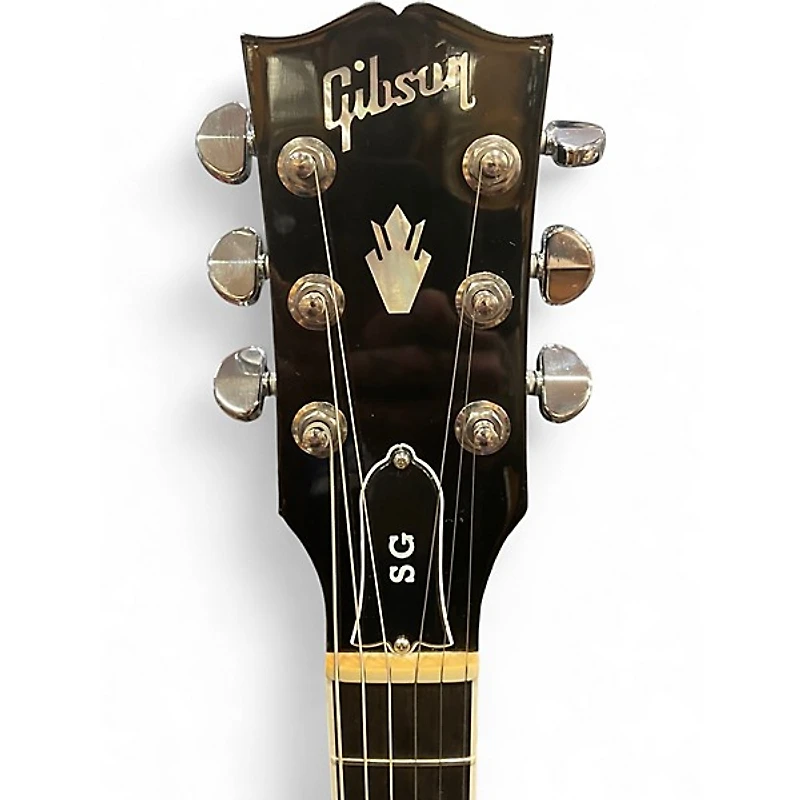 Used Gibson SG Silverburst Solid Body Electric Guitar