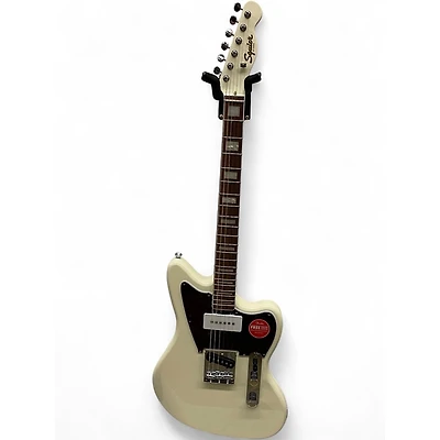 Used Squier Paranormal Offset Telecaster SJ Olympic White Solid Body Electric Guitar