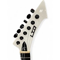 Used 2015 ESP LTD James Hetfield Snakebyte White Solid Body Electric Guitar