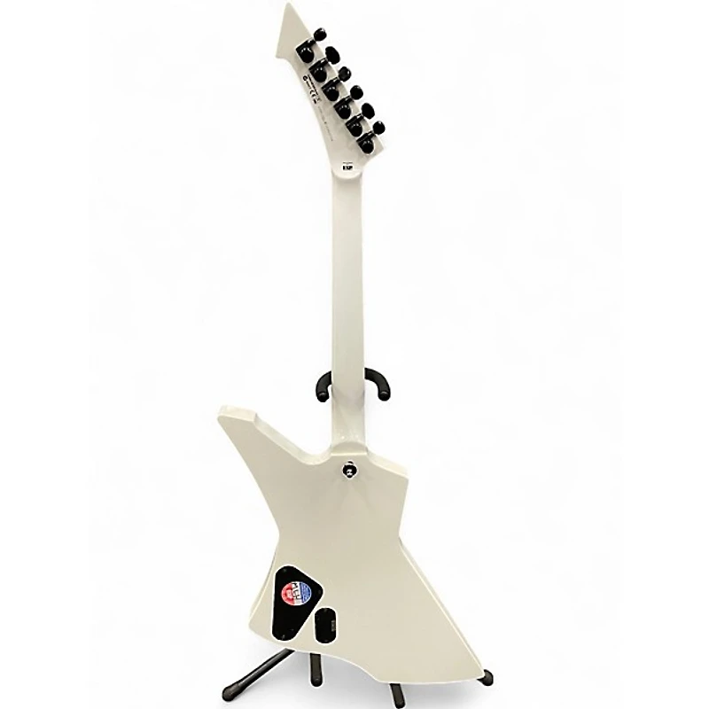 Used 2015 ESP LTD James Hetfield Snakebyte White Solid Body Electric Guitar