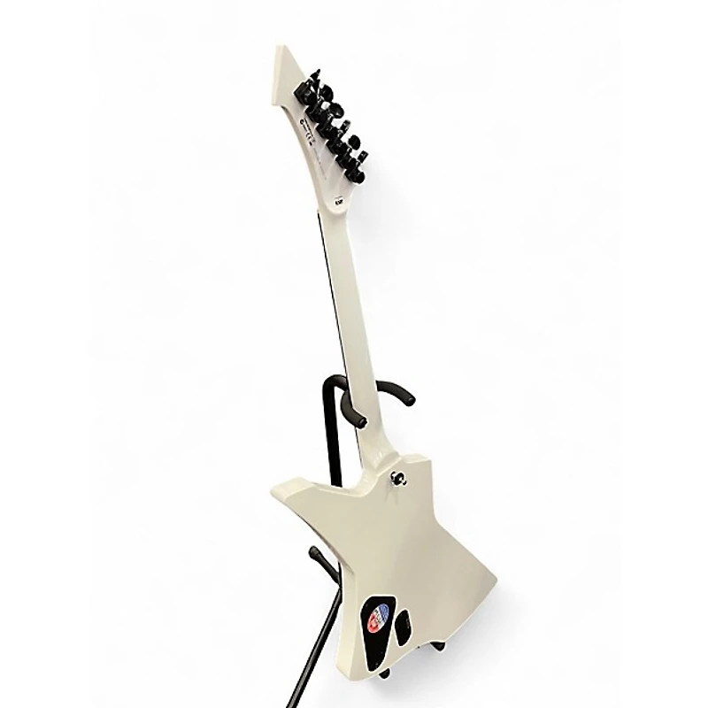 Used 2015 ESP LTD James Hetfield Snakebyte White Solid Body Electric Guitar