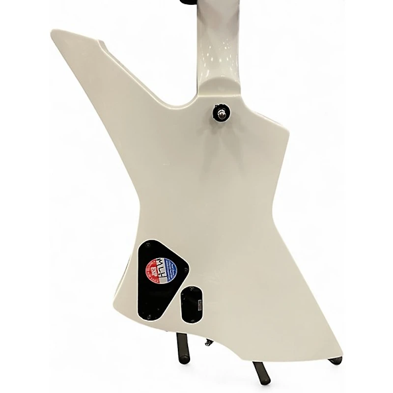 Used 2015 ESP LTD James Hetfield Snakebyte White Solid Body Electric Guitar
