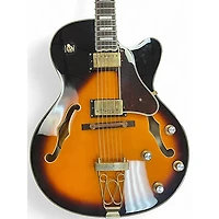 Used Epiphone Joe Pass Emperor II Pro 2 Tone Sunburst Hollow Body Electric Guitar