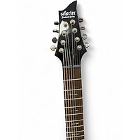 Used Schecter Guitar Research demon 8 black Solid Body Electric Guitar