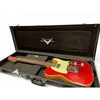 Used Fender CUSTOM SHOP DUAL STACK HS TELECASTER RED SPARKLE Solid Body Electric Guitar
