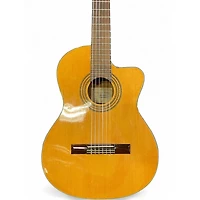 Used Ibanez GA6CE Natural Classical Acoustic Electric Guitar