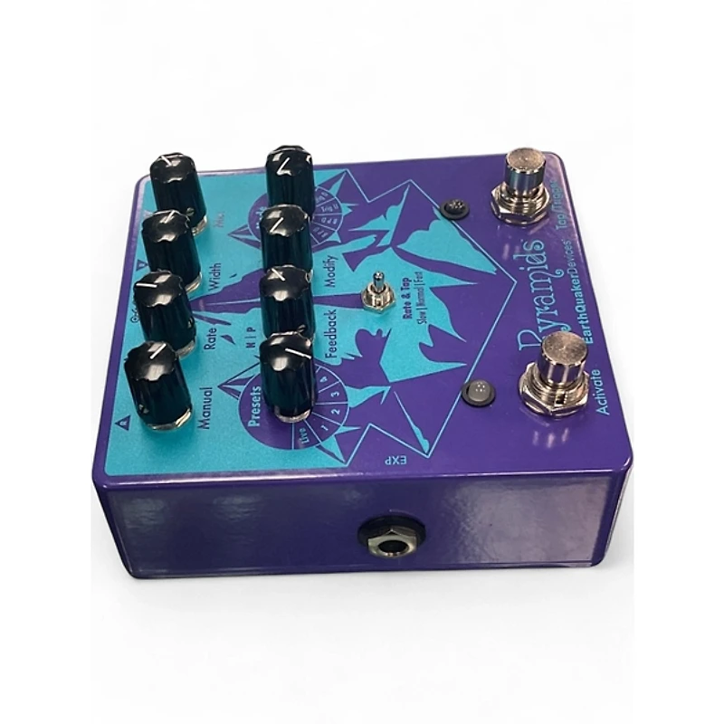 Used EarthQuaker Devices Pyramids Stereo Flanging Device Effect Pedal