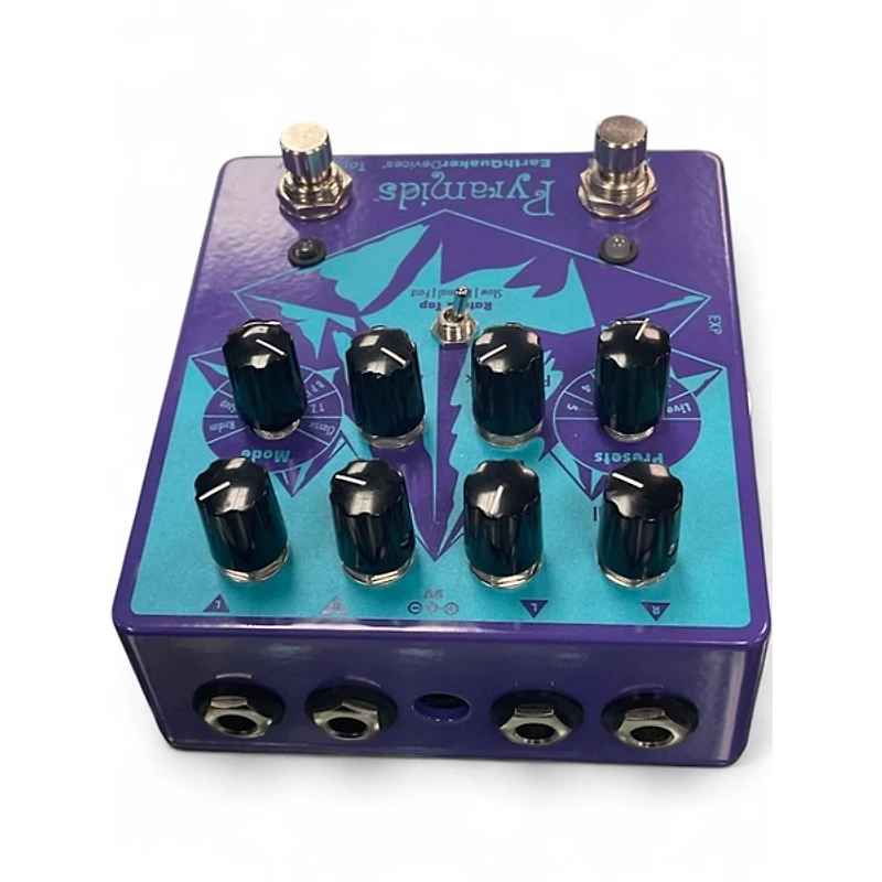 Used EarthQuaker Devices Pyramids Stereo Flanging Device Effect Pedal