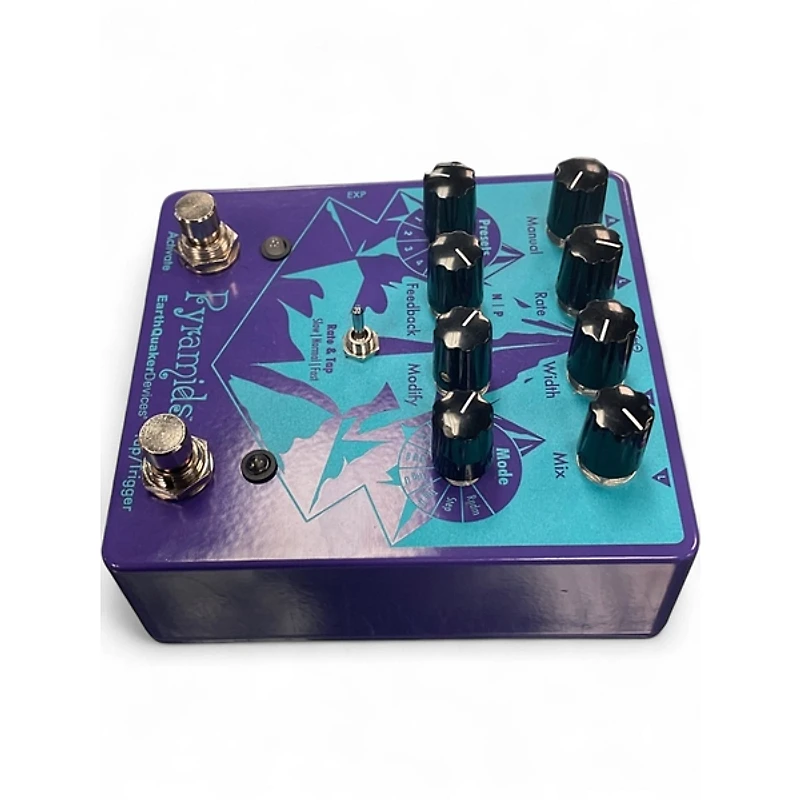 Used EarthQuaker Devices Pyramids Stereo Flanging Device Effect Pedal