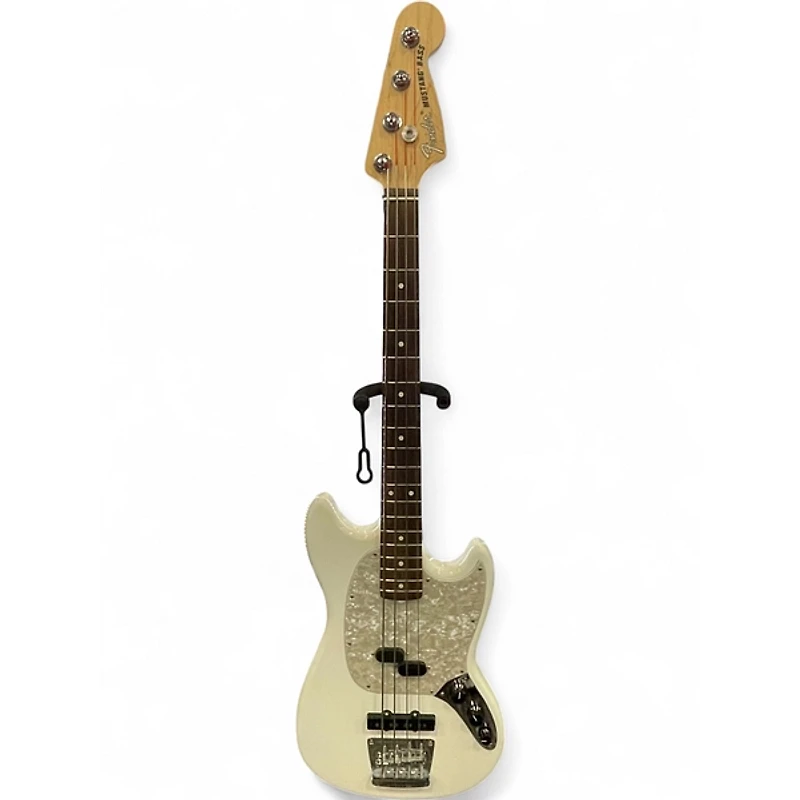 Used Fender Mustang White Solid Body Electric Guitar